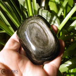 Silberobsidian Freeform